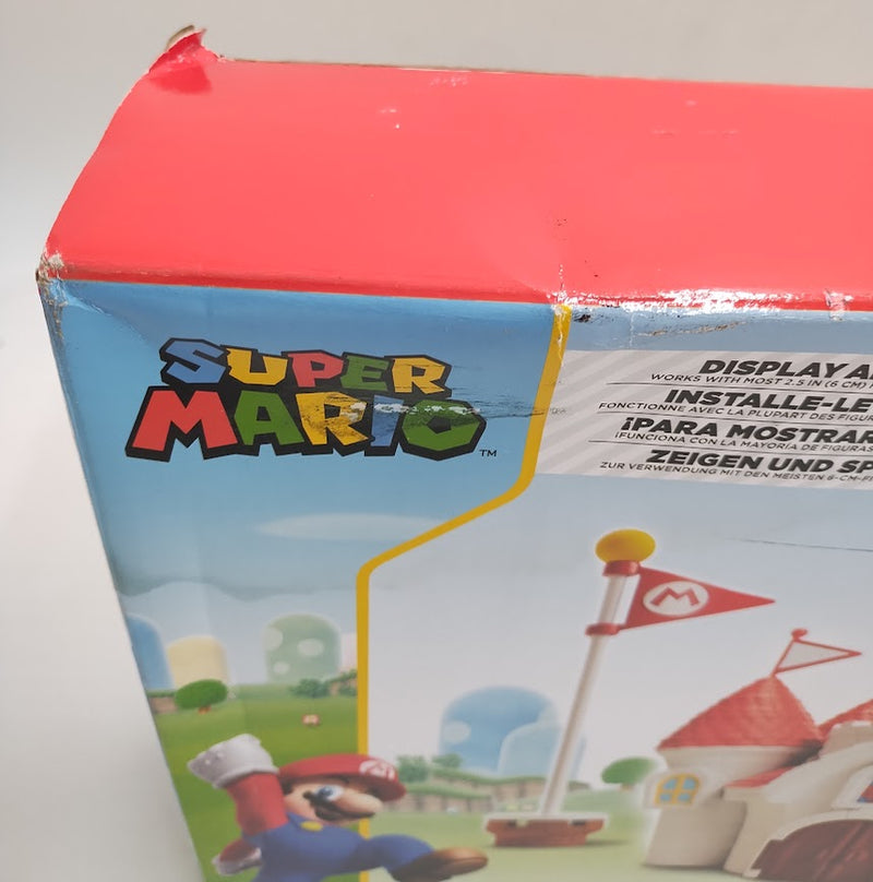 Nintendo 2.5'' Deluxe Mushroom Kingdom Castle Action Figure Playset SEE DETAILS