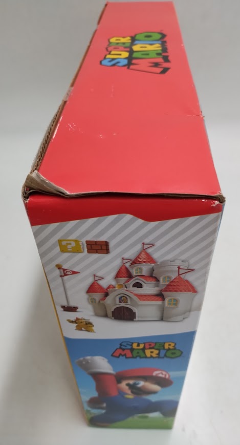 Nintendo 2.5'' Deluxe Mushroom Kingdom Castle Action Figure Playset SEE DETAILS