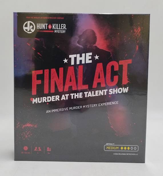 Hunt A Killer The Final Act Murder at the Talent Show Mystery Game
