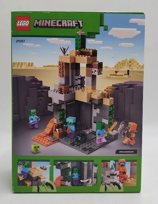 LEGO Minecraft Zombie Dungeon Building Toy 21587 SEE DETAILS