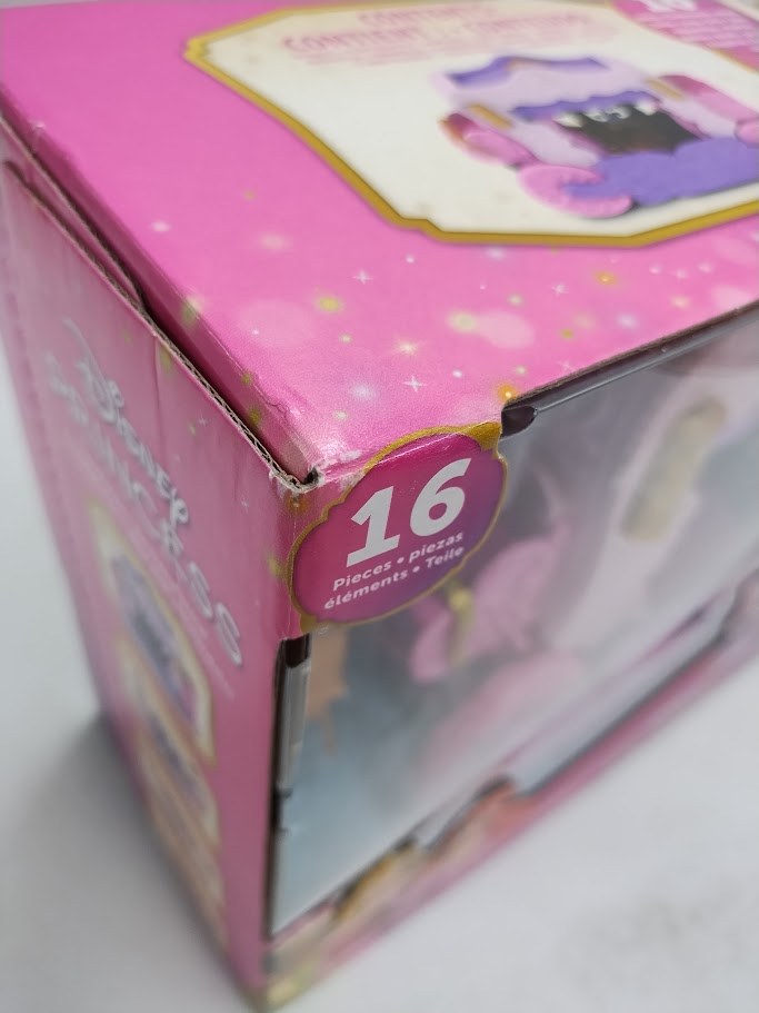Disney Princess Carriage to Castle Transforming Playset 18pc SEE DETAILS