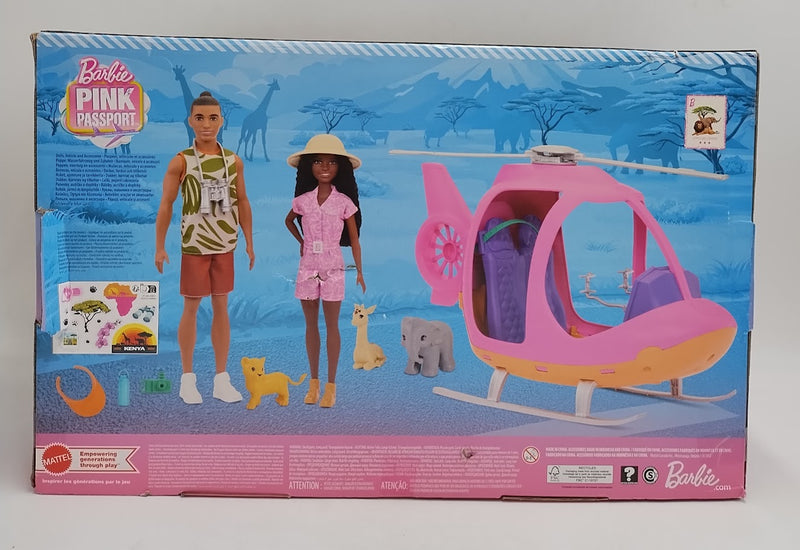 Barbie Pink Passport Kenya Adventure Dolls & Playset SEE DETAILS