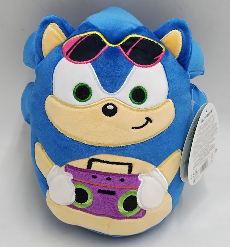 Squishmallows 8" Sega-Sonic Holding Boombox Toy