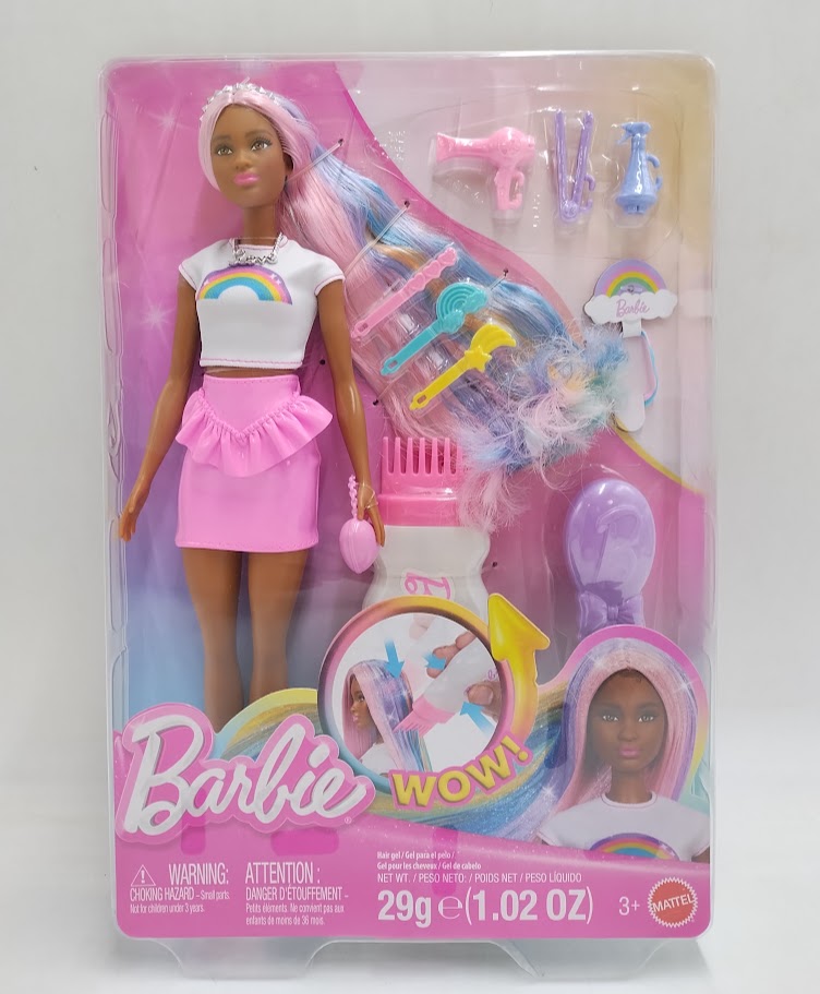 Barbie Rainbow Sparkle Hair Fashion Doll SEE DETAILS