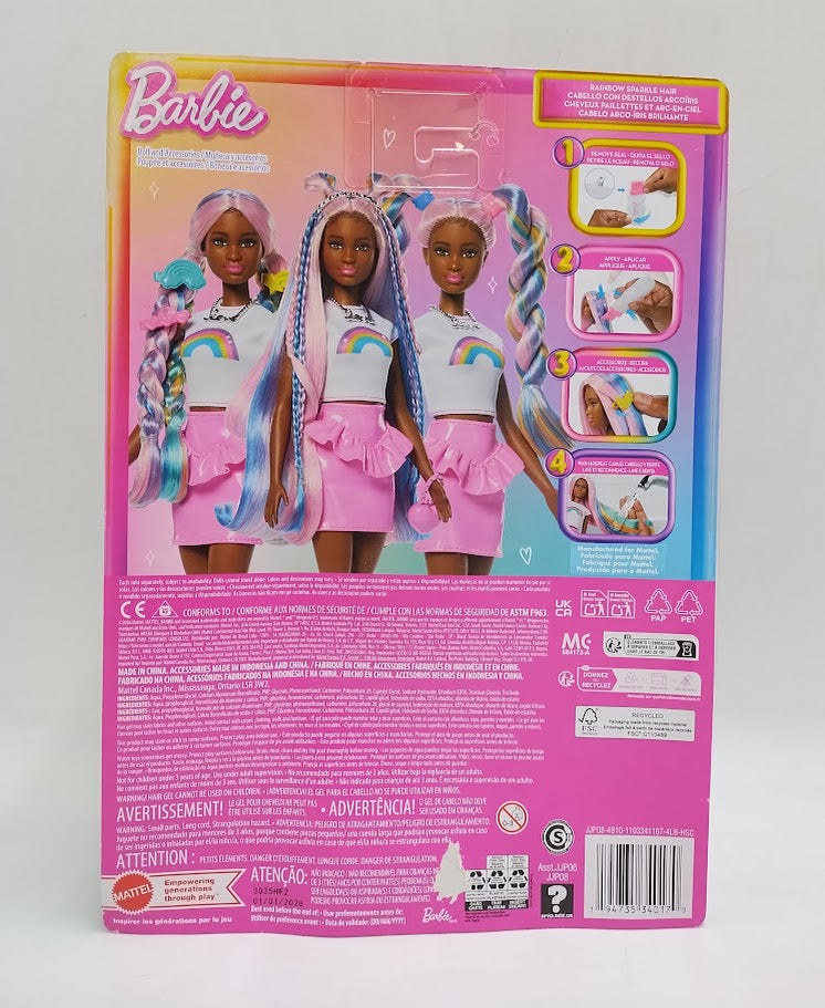 Barbie Rainbow Sparkle Hair Fashion Doll SEE DETAILS