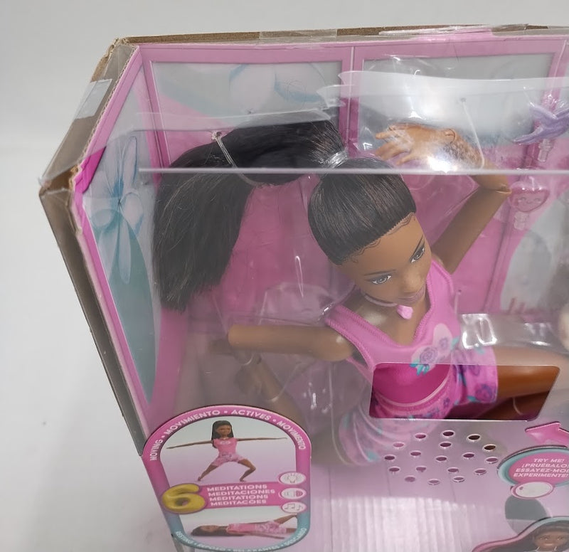Barbie Mindful Moves Fashion Doll in Yoga Clothes Lights and Music, SEE DETAILS