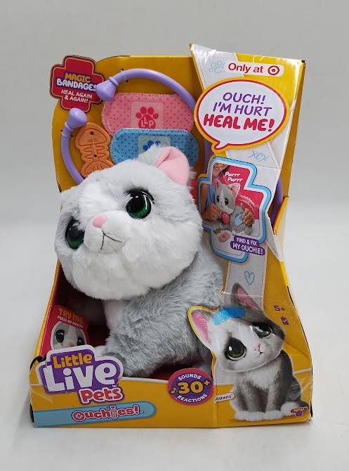 Little Live Pets Ouchies Single Kitten: Interactive Toy SEE DETAILS
