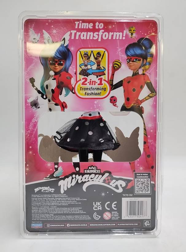 Miraculous Hero Switch Ladybug Doll SEE DETAILS
