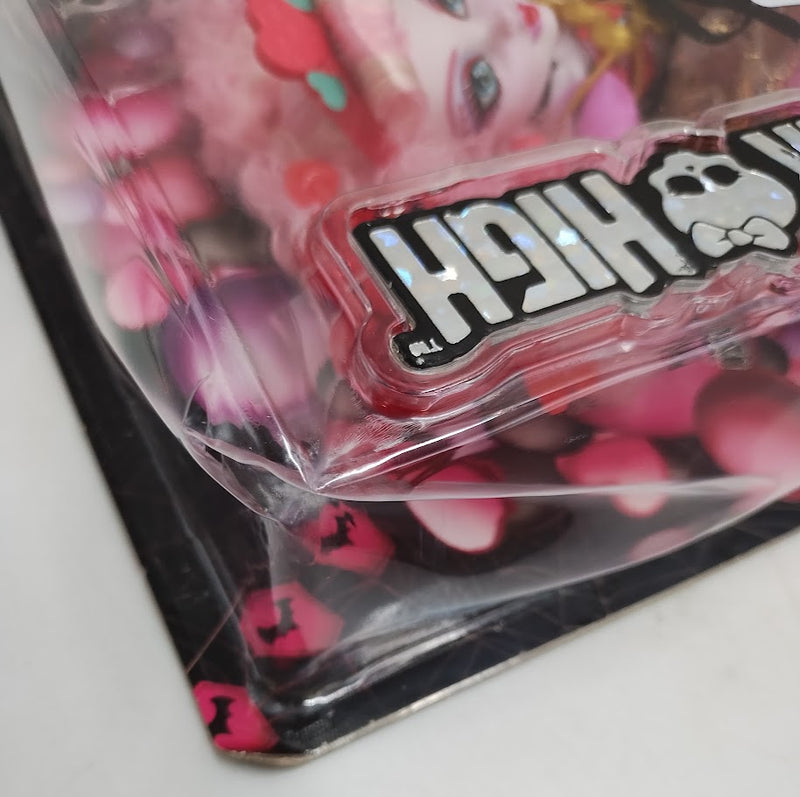 Monster High Scary Sweet Birthday Cupid Asteria Doll in Party Dress SEE DETAILS