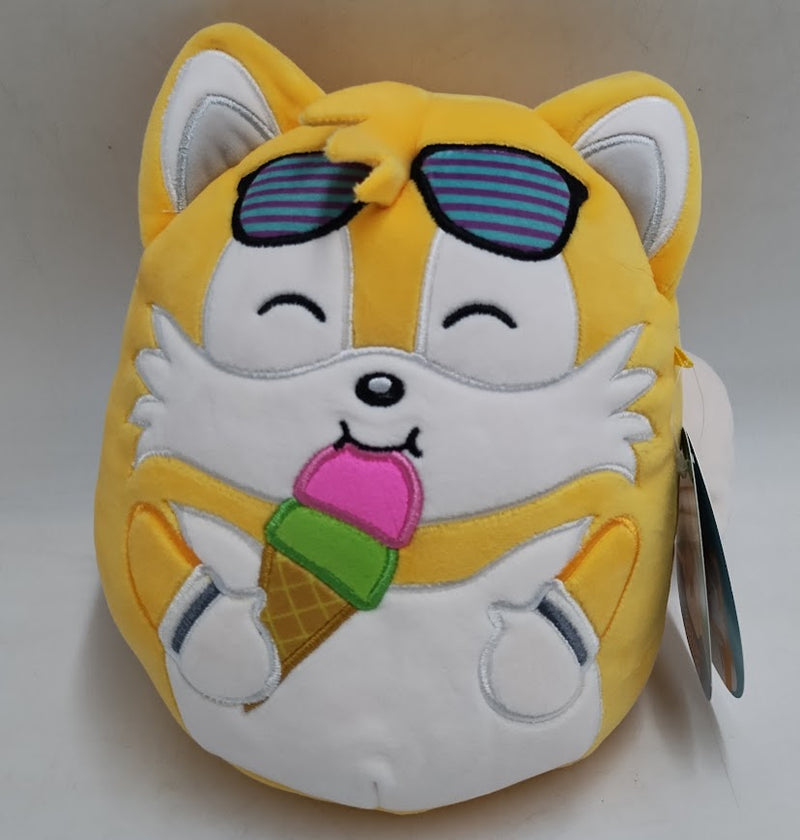 Squishmallows 8" Sega-Tails Holding Popsicle Toy