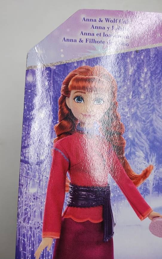 Disney Frozen Anna Doll & Wolf Cub Figure w/ 4 Nurturing Accessories SEE DETAILS