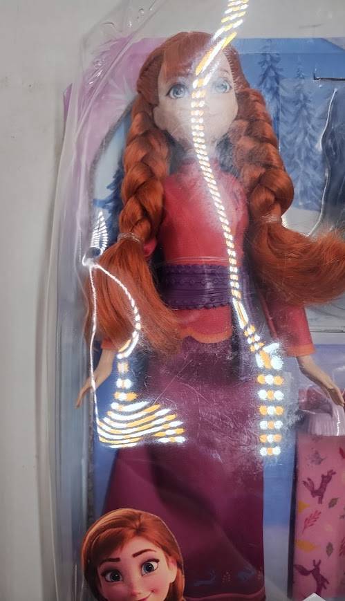 Disney Frozen Anna Doll & Wolf Cub Figure w/ 4 Nurturing Accessories SEE DETAILS