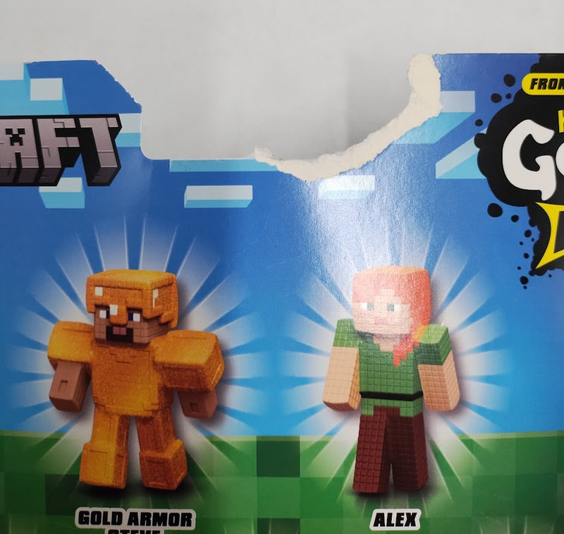 Goo Jit Zu Minecraft Mini Figure 6-pack SEE DETAILS