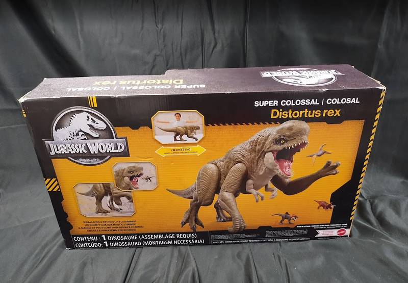 Jurassic World Rebirth Super Distortus Rex 31 Inch, Swallows Minis SEE DETAILS (LOCAL PICKUP ONLY)