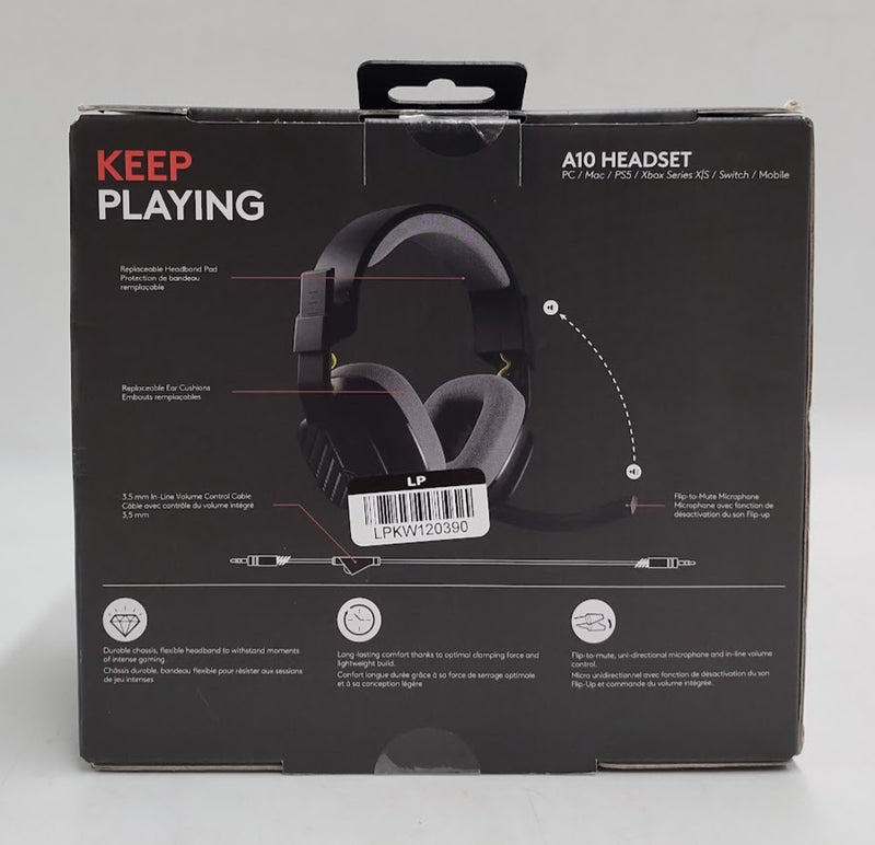 Astro A10 Wired Gaming Headset for Xbox Series X|S/Xbox One - Black SEE DETAILS