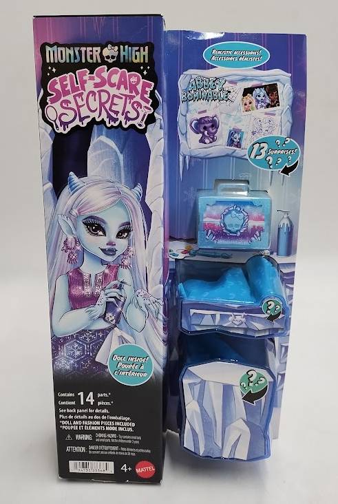 Monster High Self-Scare Secrets Abbey Bominable Fashion Doll SEE DETAILS