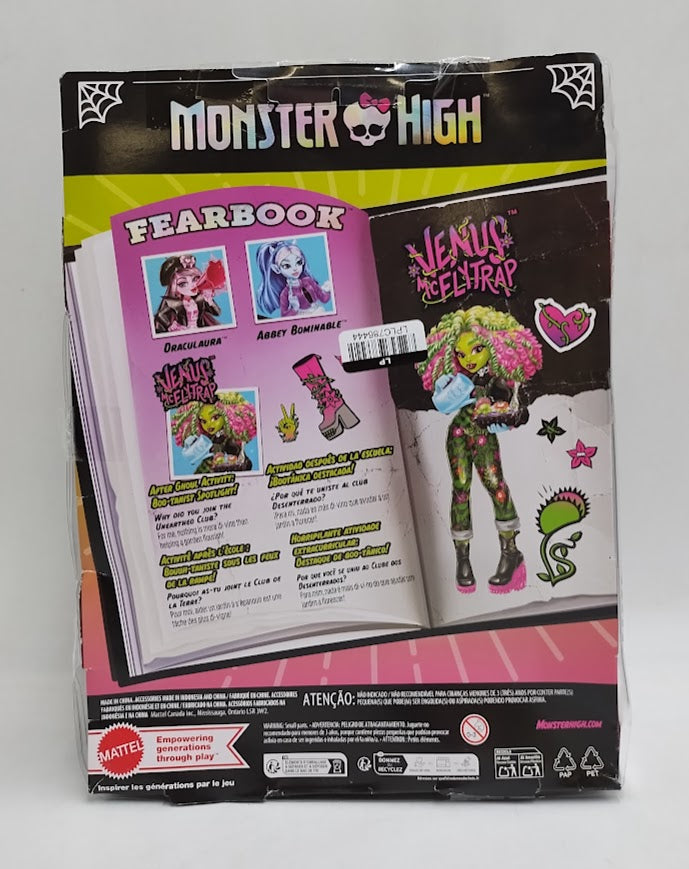 Monster High Fearbook Venus McFlytrap Fashion Doll SEE DETAILS