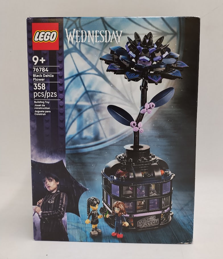 LEGO Wednesday Black Dahlia Flower Building Toy 76784 SEE DETAILS