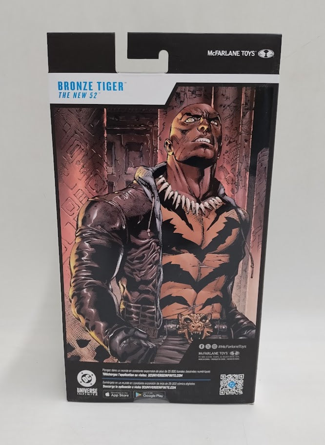 McFarlane Toys DC Multiverse 7" Bronze Tiger Action Figure SEE DETAILS