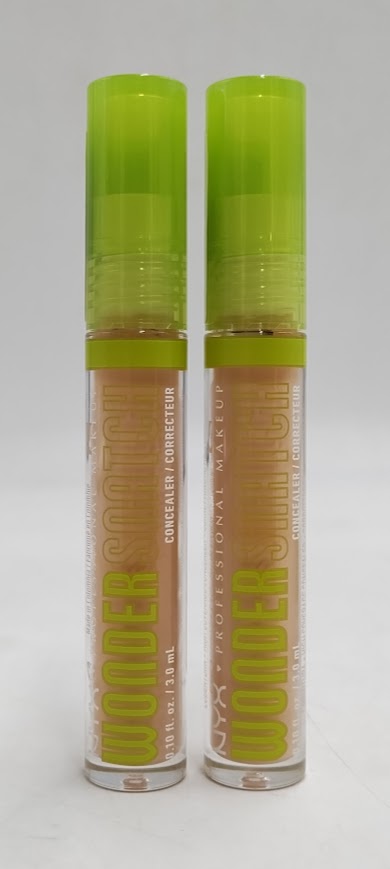 LOT OF 2 NYX Wonder Snatch Concealer 24H Lifting&Brightening 12 Natural 0.1 floz