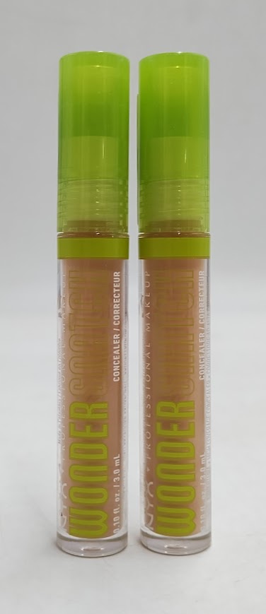 LOT OF 2 NYX Wonder Snatch Concealer 24H Lifting & Brightening 14 Medium Olive