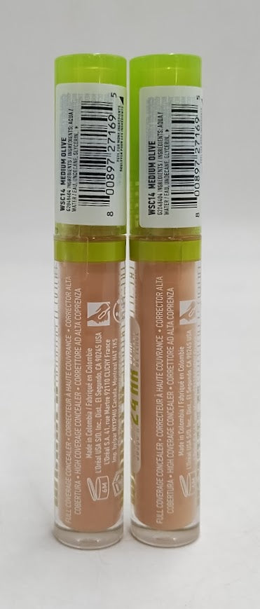 LOT OF 2 NYX Wonder Snatch Concealer 24H Lifting & Brightening 14 Medium Olive