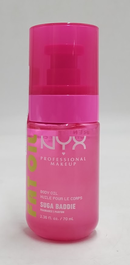 NYX Fat Oil Body Oil with Vitamin E & Avocado Oil - Suga Baddie *ADD 3 TO YOUR CART & 1 IS FREE!*