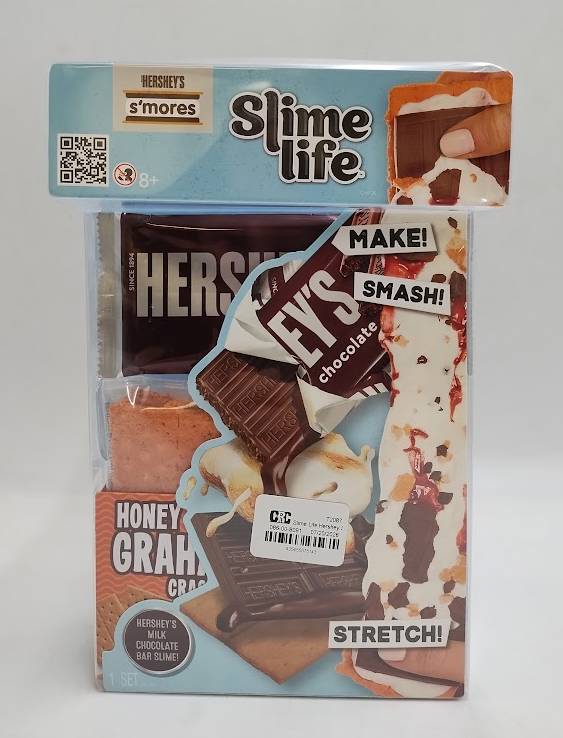 Slime Life Hershey S’mores Slime Kit w/ Graham Crackers & Chocolate