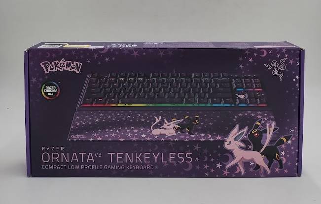 Razer Ornata V3 Tenkeyless Espeon Umbreon Edition **BRAND NEW, OPEN BOX**