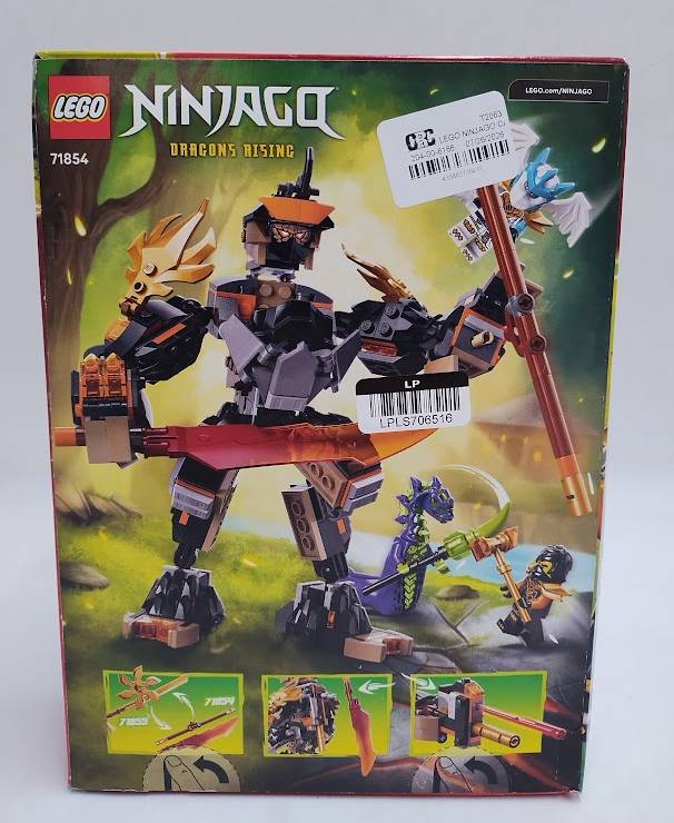 LEGO NINJAGO Coles Mission Mech & Dragon Zane 71854 SEE DETAILS