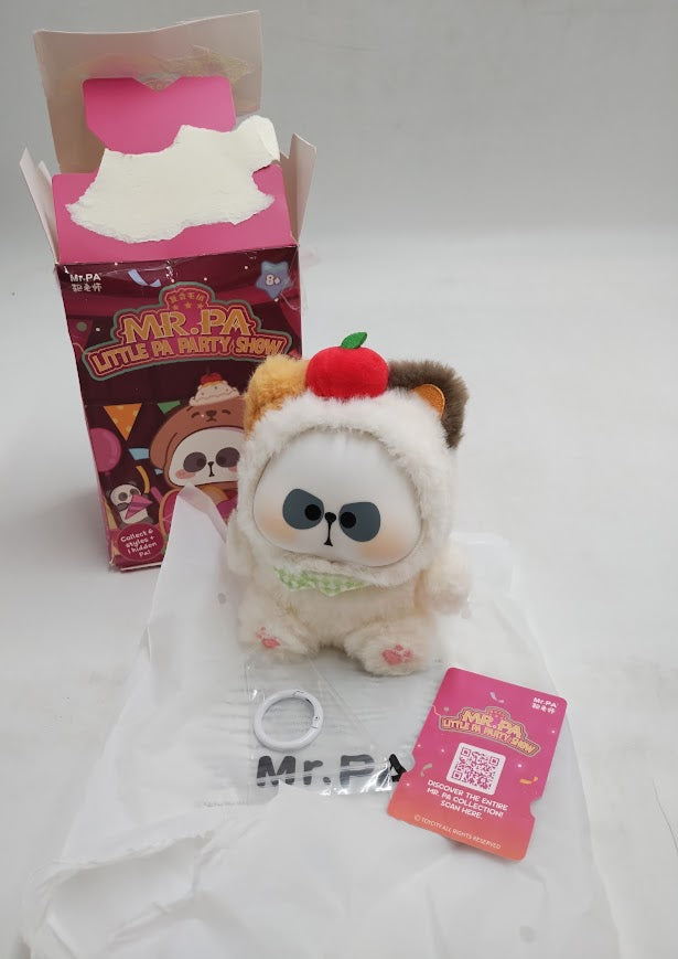 Mr. Pa Little Pa Party Plush Collectible Blind Box Mystery Toy LITTLE KITTEN PA