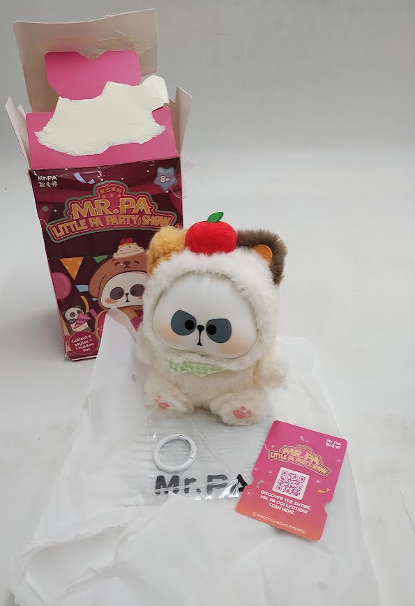 Mr. Pa Little Pa Party Plush Collectible Blind Box Mystery Toy LITTLE KITTEN PA