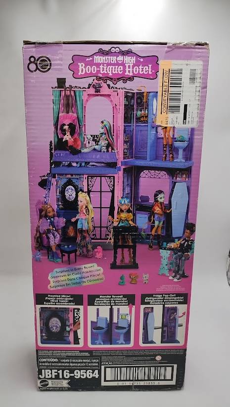 Monster High Boo-tique Hotel Doll House with Spooky Surprises SEE DETAILS (LOCAL PICKUP ONLY)