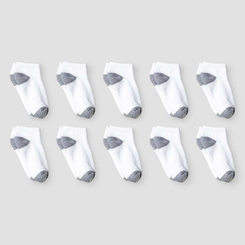 Boys' Athletic Socks Medium--10 pair--