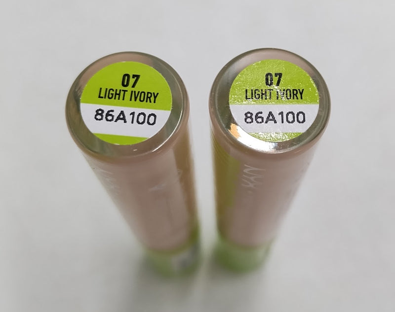 LOT OF 2! NYX Wonder Snatch Concealer 24H 07 Light Ivory