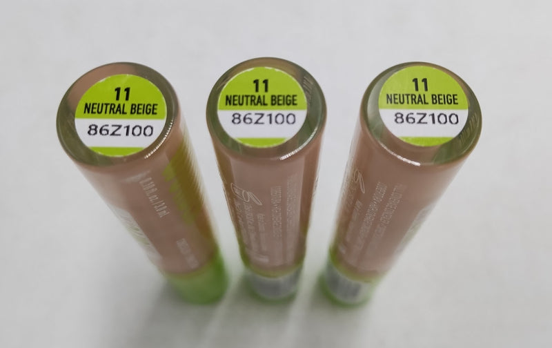 LOT OF 3! NYX Wonder Snatch Concealer 24H - 11 Neutral Beige