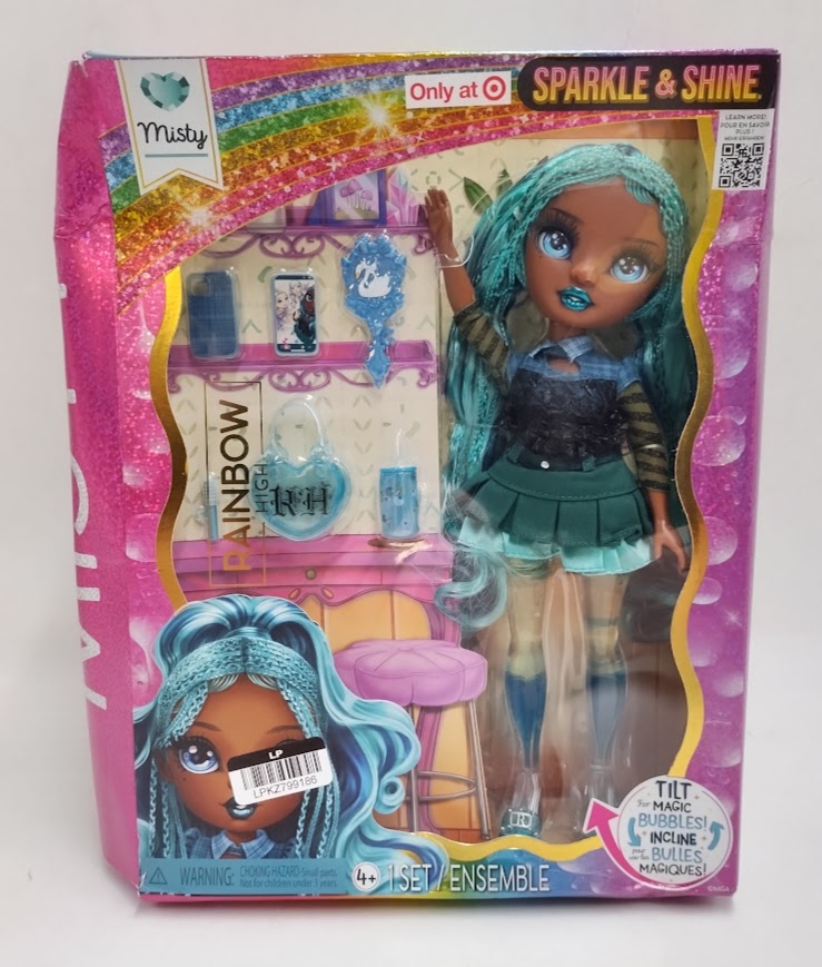 Rainbow High Sparkle and Shine Misty Fashion Doll SEE DETAILS