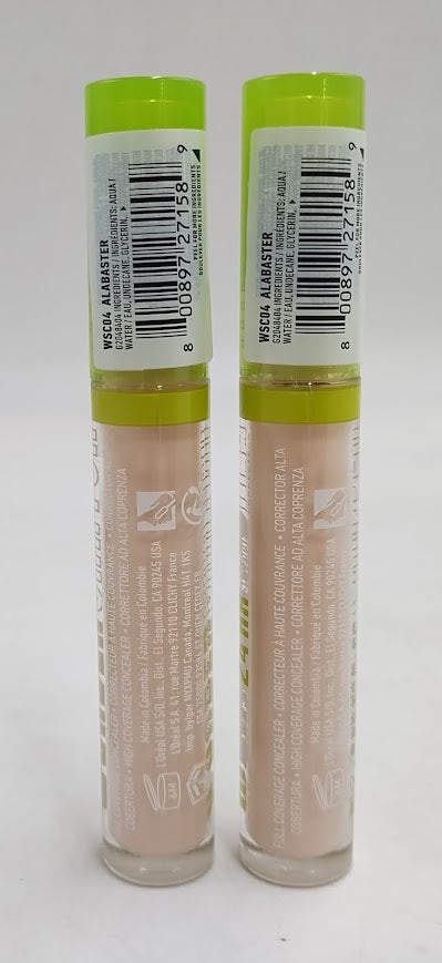LOT OF 2!! NYX Wonder Snatch Concealer 24H - 04 Alabaster