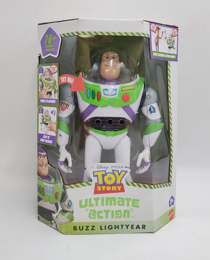 Disney and Pixar Toy Story 5 Ultimate Action Buzz Lightyear Figure SEE DETAILS
