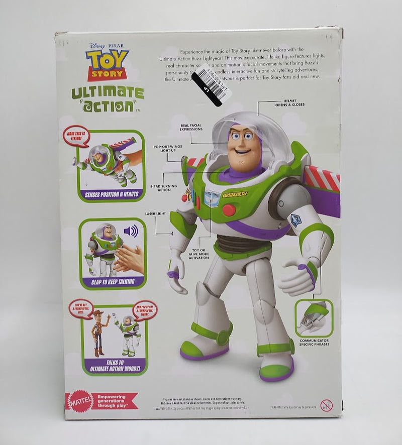 Disney and Pixar Toy Story 5 Ultimate Action Buzz Lightyear Figure SEE DETAILS