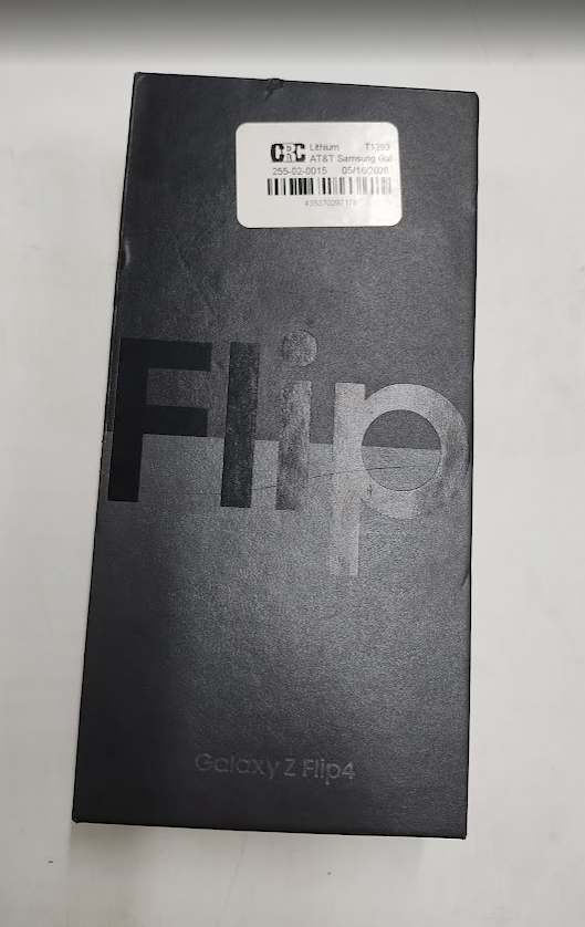 AT&T Samsung Galaxy Z Flip4 5G (128GB) Smartphone - Graphite