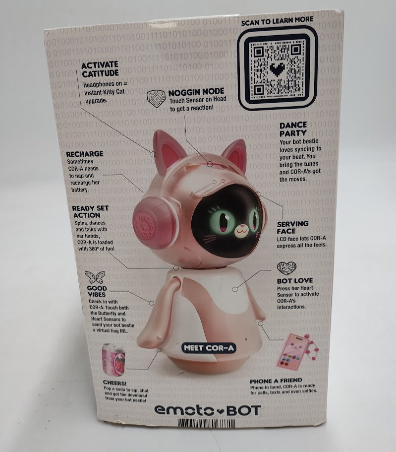 emotoBOT COR-A Interactive Robot Toy