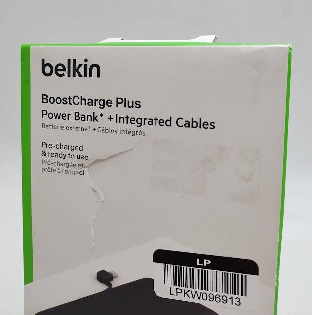 Belkin 10000 mAh 23W Power Bank USB-C + Lightning Cables + USB-C SEE DETAILS