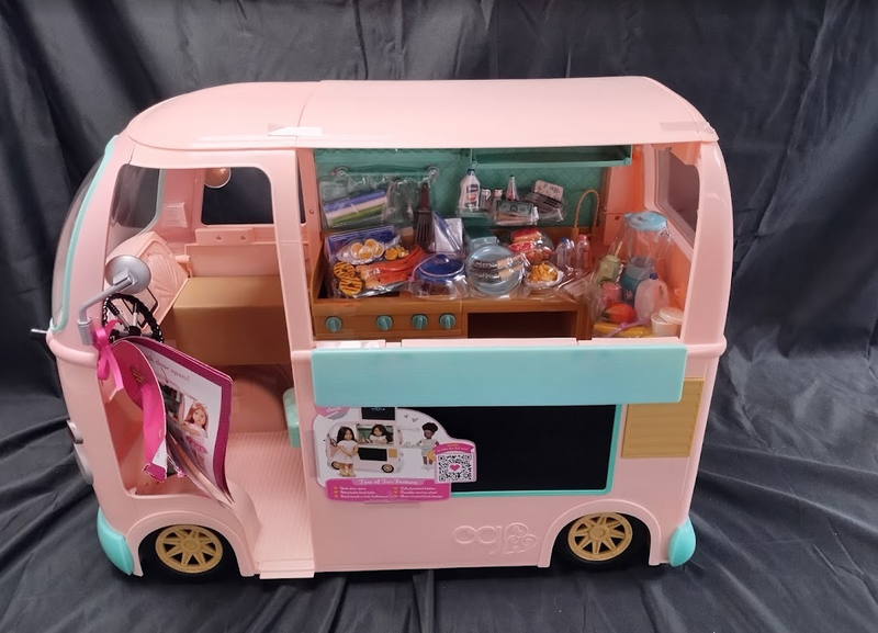 Our Generation On the Move Food Truck Vehicle Playset SEE DETAILS (LOCAL PICKUP ONLY)