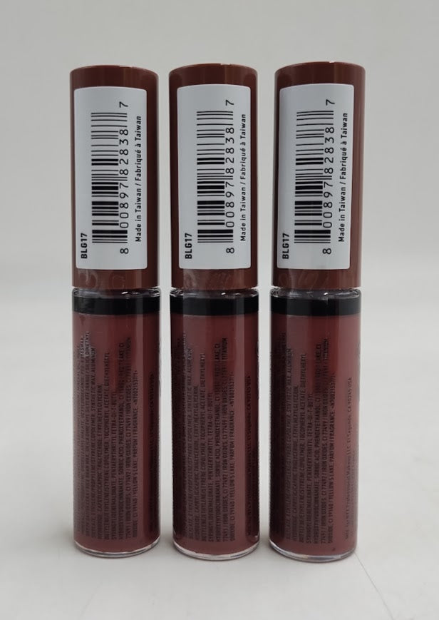 LOT OF 3!!! NYX Professional Makeup Butter Gloss - Ginger Snap - 0.27 fl oz