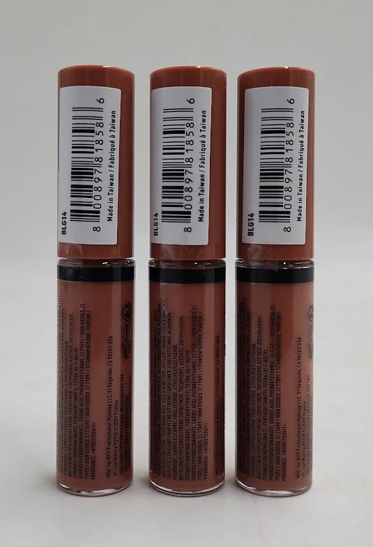 LOT OF 3!!! NYX Butter Lip Gloss - 14 Madeleine - 0.27 fl oz *ADD 3 TO YOUR CART & 1 IS FREE!*