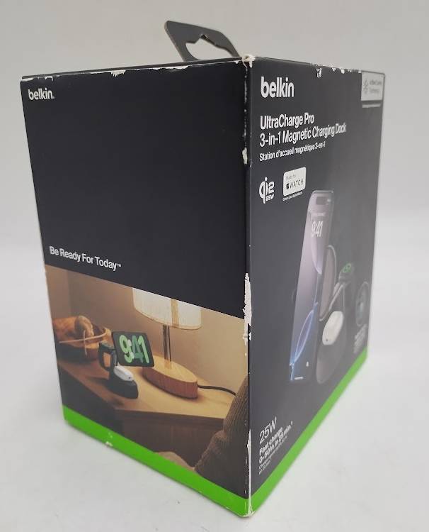 Belkin 25W Qi2 Wireless 3-in-1 Stand **BRAND NEW, OPEN BOX** SEE DETAILS