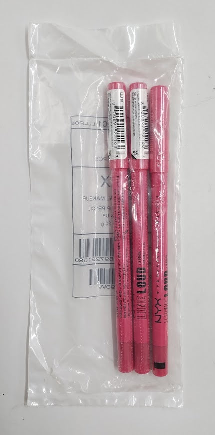 LOT OF 3!!! NYX Line Loud Vegan Longwear Lip Liner - Movin Up - 0.042oz