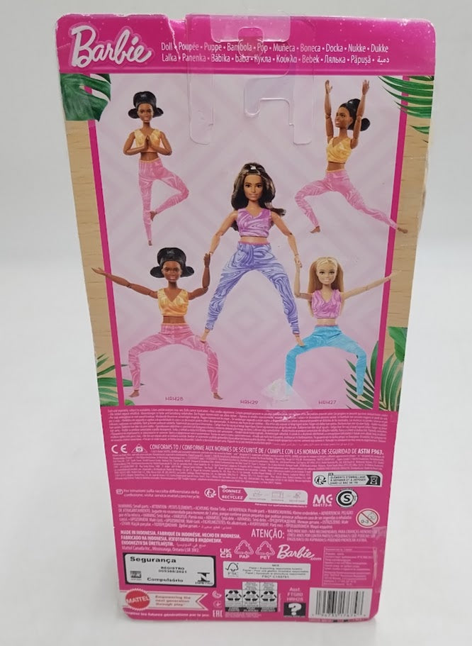 Barbie Made to Move Fashion Doll SEE3 DETAILS