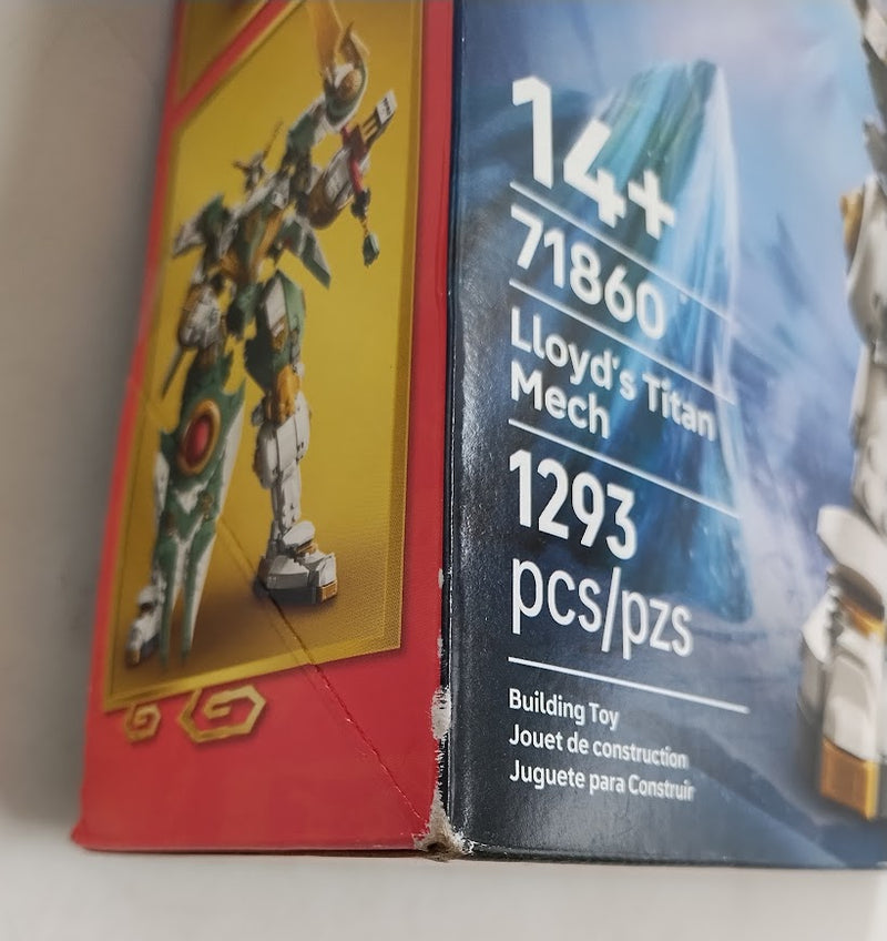 LEGO NINJAGO Lloyd's Titan Mech 15th Anniversary 71860 SEE DETAILS